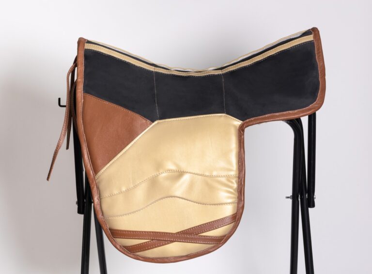 Soft Gold with Southern Tan Edging and Southern Tan Leather Insert - Stock Limited